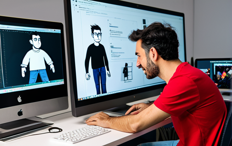 애니메이션 기획사의 연봉 협상 팁 - **

"A professional 2D animator, female, working at a bright desk in a modern animation studio in Va...