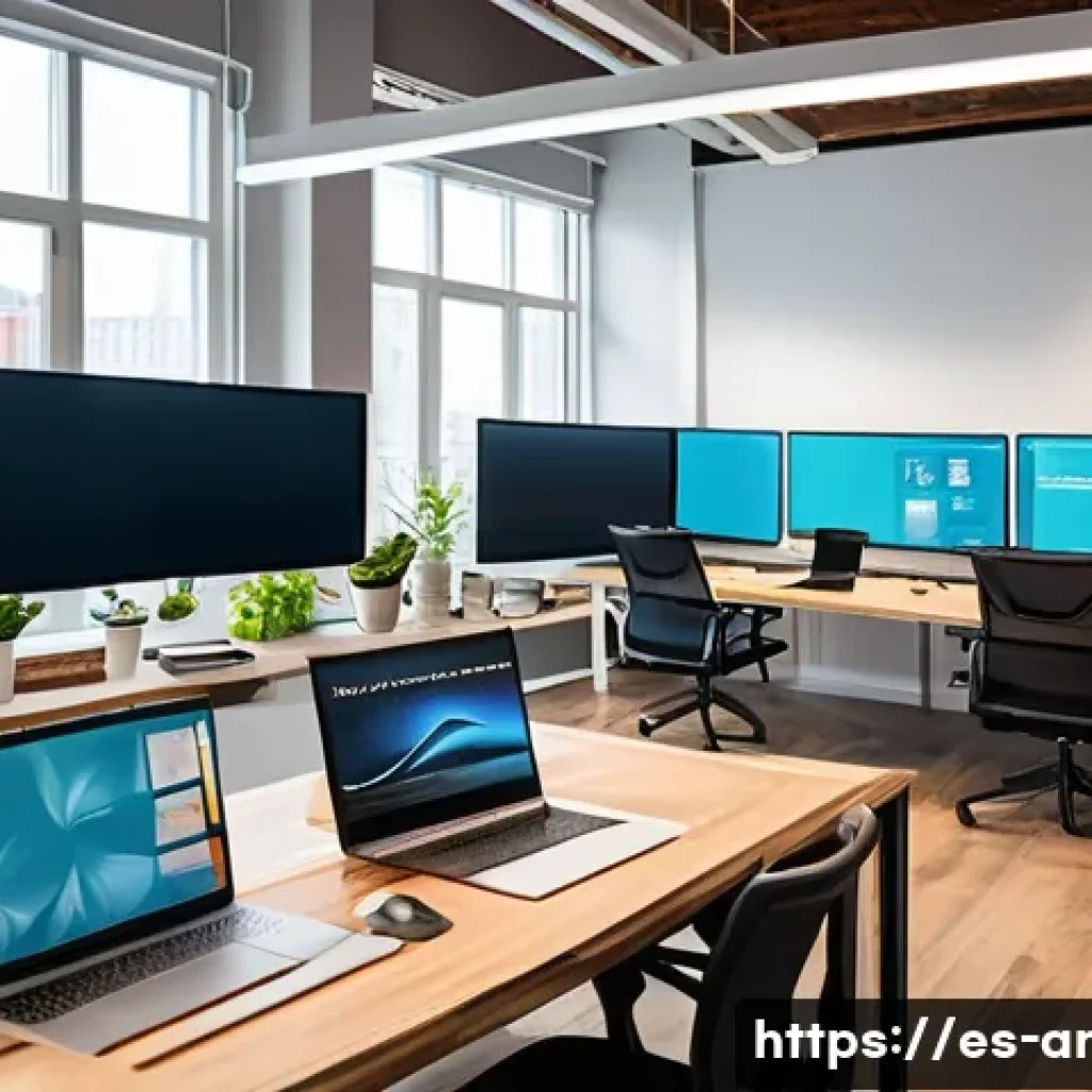 애니메이션 기획사의 성공 습관 - A modern animation studio workspace filled with diverse creative professionals collaborating enthusi...